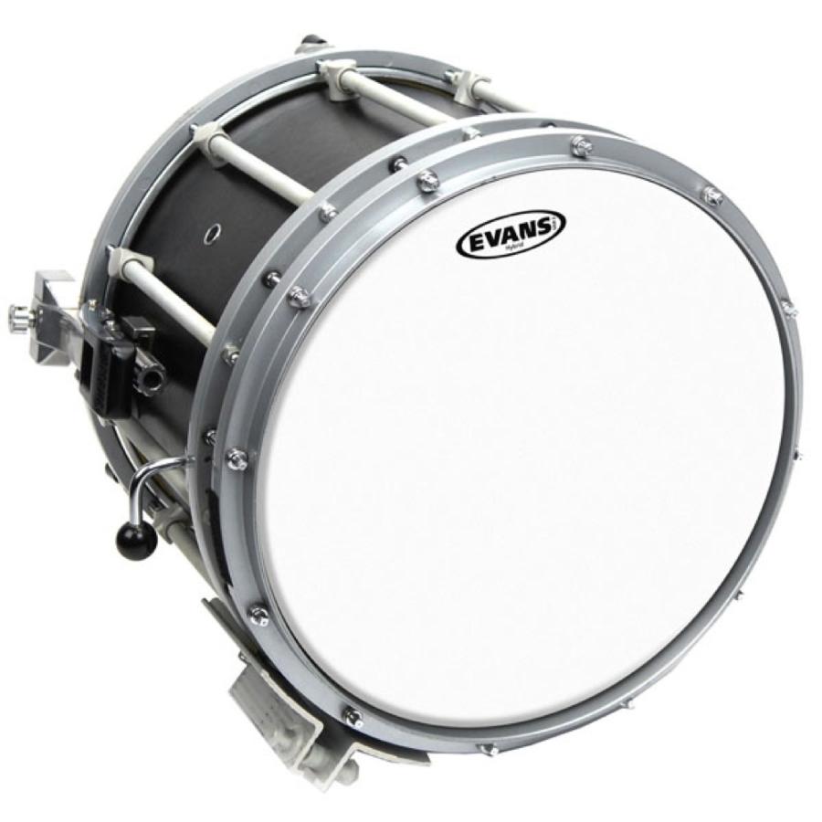 EVANS Hybrid White Marching Snare Batter マーチングスネアドラムヘッド SB13MHW