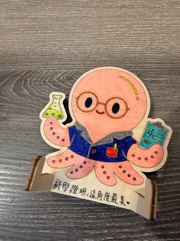 DIY彩繪木製手機架 / 手作彩繪・桌上手機支架・親子DIY