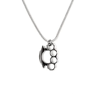 S925 army barbed pendant necklace 純銀軍刺吊墜項鏈男女鎖骨鏈