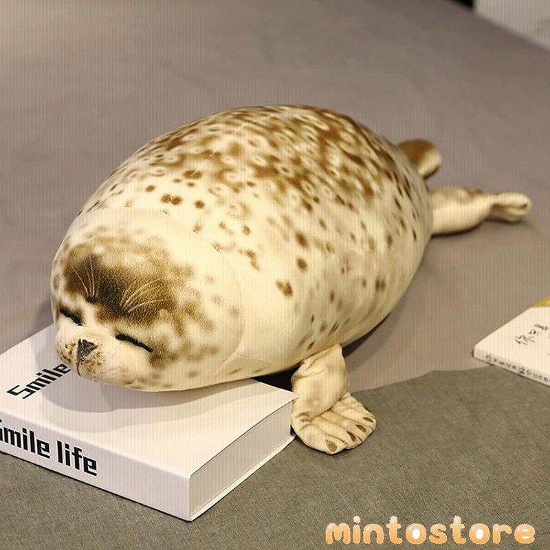 アザラシ ぬいぐるみ 抱き枕 大きい おもちゃ 50cm 可愛い 寝添い 縫い包み 寝添い ふわふわ クッション おしゃれ 海洋生物 通販 Lineポイント最大0 5 Get Lineショッピング