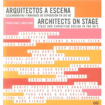 Architects on Stage -9788425217425 絕版英文設計書 [建築人設計人的店-上博圖書]