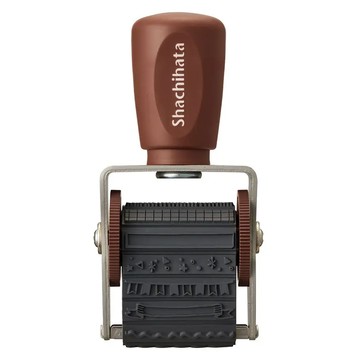 Shachihata 寫吉達 迴轉印章  手寫裝飾品  1個