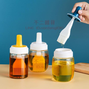 燒烤油刷 硅膠醬油刷 家用耐高溫廚房刷油瓶 烙餅燒烤烘焙油刷子【不二雜貨】