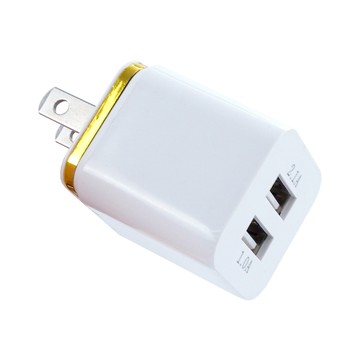 萬國轉接器 630-TC02 多功能充電頭 雙USB孔充電頭 USB插頭 手機充電頭 平板充電插頭 小電器插座 出遊必備插頭