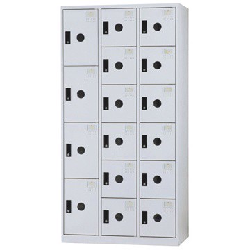 【時尚屋】DF多用途3x6尺鋼製16格置物櫃DF-BL5412F