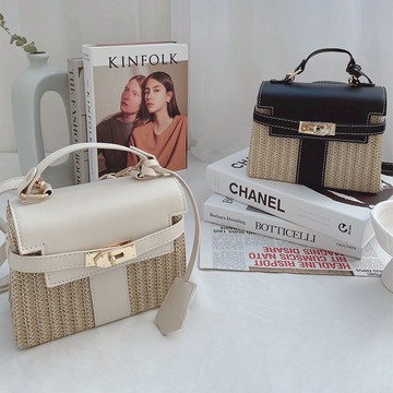 【HARPER】百搭編織單肩斜背小方包 2色 | 現貨  包包 斜背包【BGD53941F】