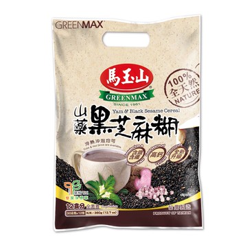 《馬玉山》山藥黑芝麻糊(30g*12入/袋)~全新升級