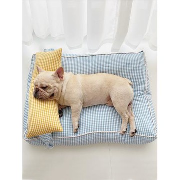 寵物狗窩墊法斗柯基狗窩可拆洗窩秋冬款加厚保暖柴犬墊子寵物睡墊