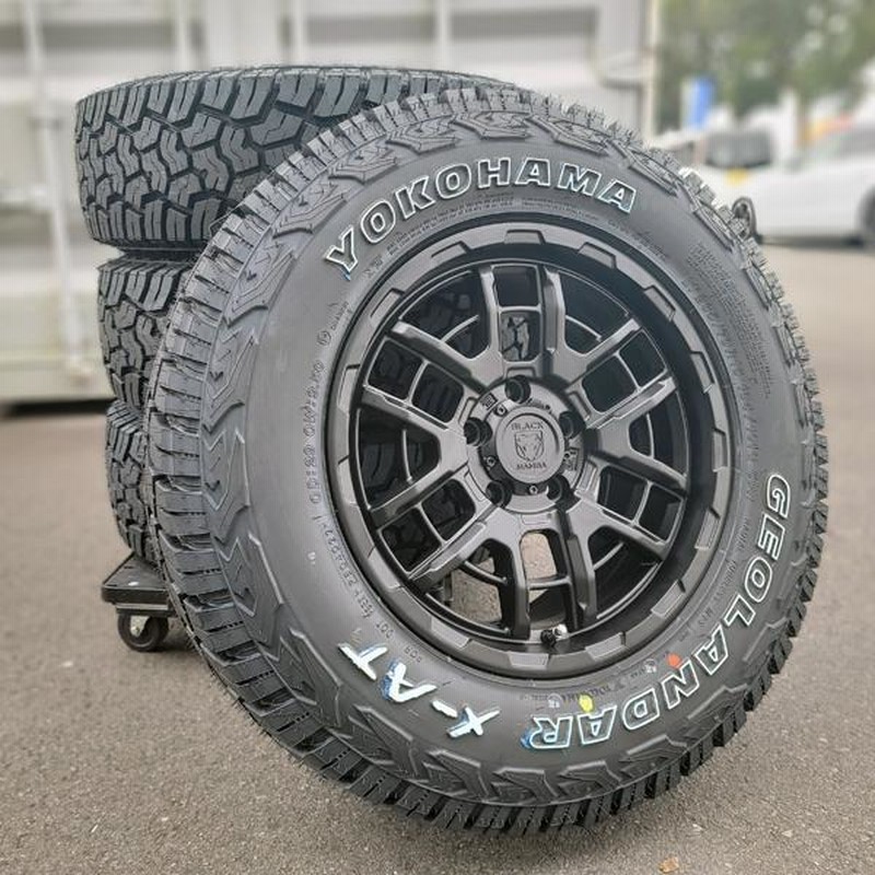 ヨコハマタイヤ 235/70R16 サマータイヤホイールセット RAV4 etc (YOKOHAMA GEOLANDAR XAT & NITROPOWER M6 CARBINE 5穴 114.3)