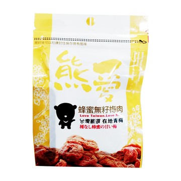信義農會 熊愛蜂蜜無籽梅肉20gX6袋
