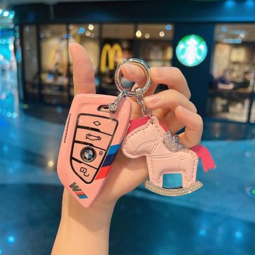 適用寶馬3系鑰匙套7系i3三系5系530車4系x1殼x3五系x5女525