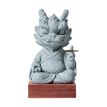 【麟鳳呈祥】開運招財十二生肖招財龍擺飾（贈手稿底座）_廠商直送