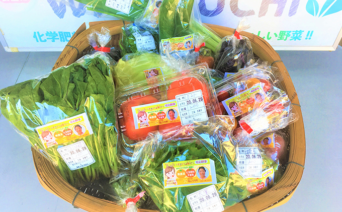 季節の新鮮野菜の詰め合わせ