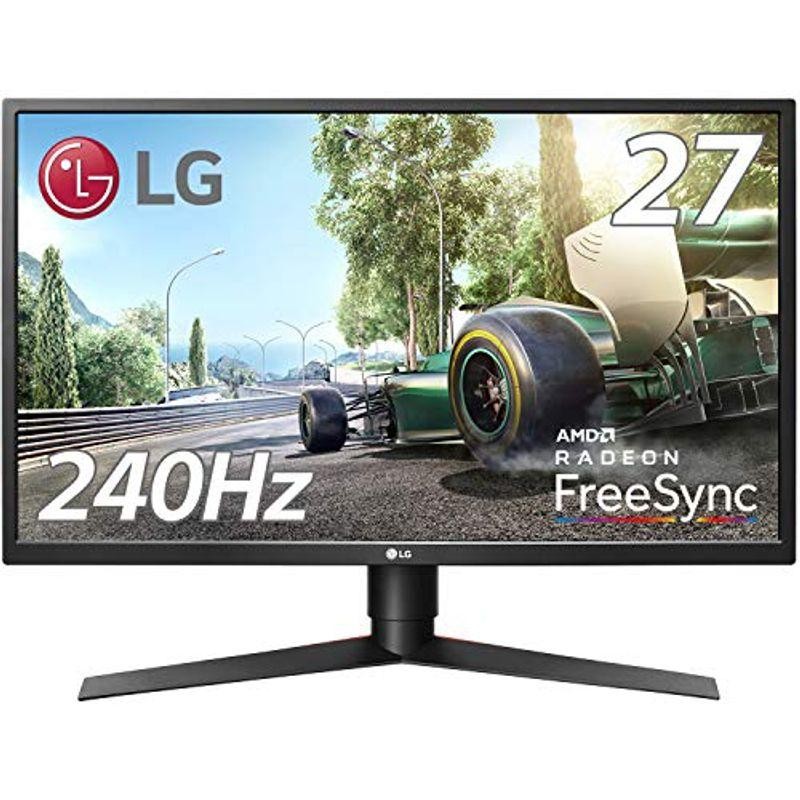 LG ゲーミングモニター ディスプレイ 27GK750F-B 27インチ/フルHD/TN非