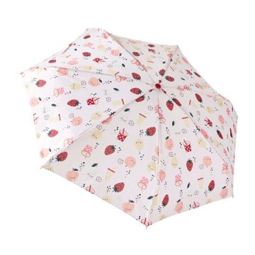 RAINSTORY莓好時光抗UV手開迷你口袋傘