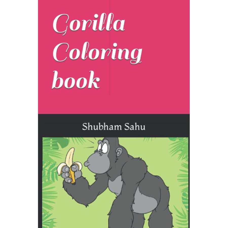 Gorilla Coloring book