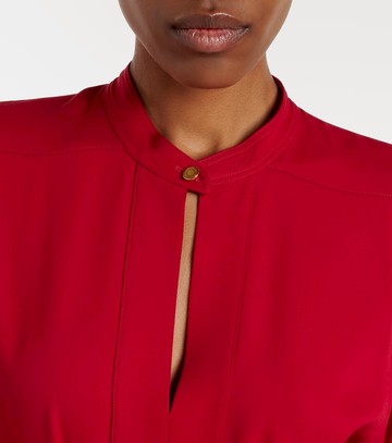 Loro Piana Haileen silk and wool crêpe cady midi dress