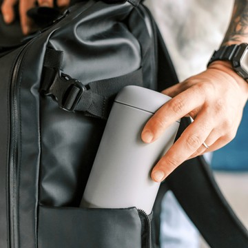 CARTER MOVE MUG 卡特隨行真空陶瓷保溫杯 12oz / 355ml -瘦版車用 霧面白 / 12oz