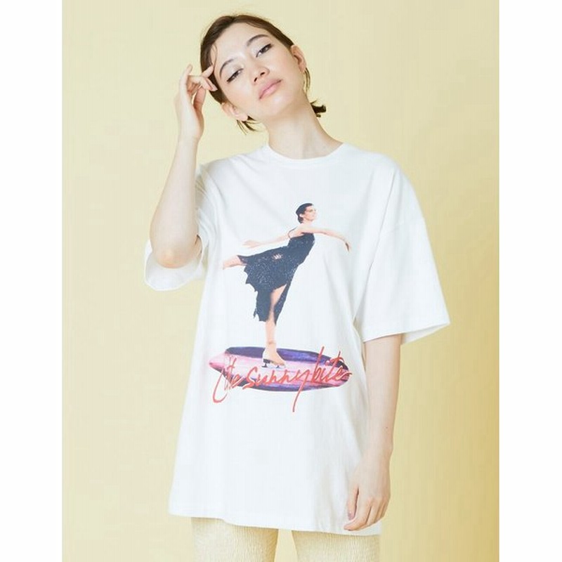 Little Sunny Bite リトルサニーバイト Ballerina Print Tee ビッグサイズ オーバーサイズ Tシャツ 通販 Lineポイント最大0 5 Get Lineショッピング