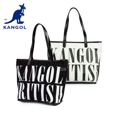 袋鼠 【 KANGOL 】字母LOGO手提大托特包 65551711 -廠商直送