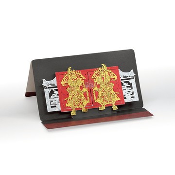 左右門神 - POSTalk 紙藝術立體卡 (LGC-07)