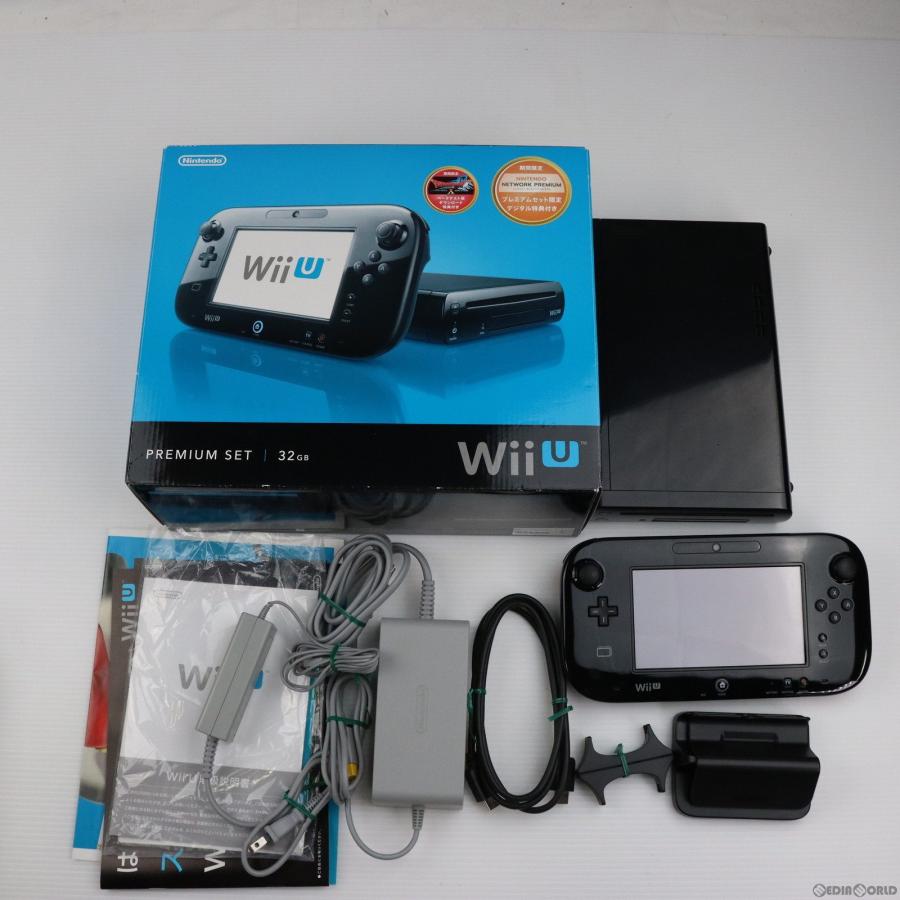 中古即納』{本体}{WiiU}Wii U プレミアムセット 黒 PREMIUM SET kuro 