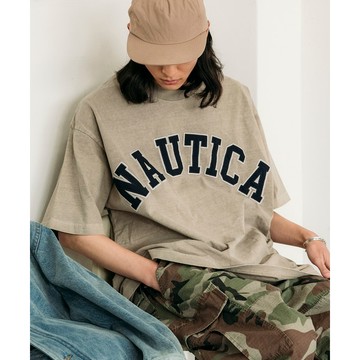 【日貨代購CITY】2024SS NAUTICA Pigment Dyed Arch Logo 水洗 短T 現貨預購