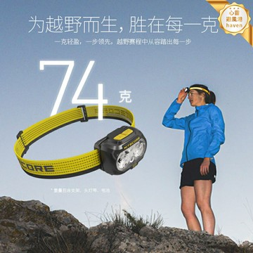【超亮長續航】頭戴式頭燈 戶外頭燈 露營燈 跑步燈 越野頭燈 可充電USB 強光遠射 輕量化設計 徒步夜跑登山必備