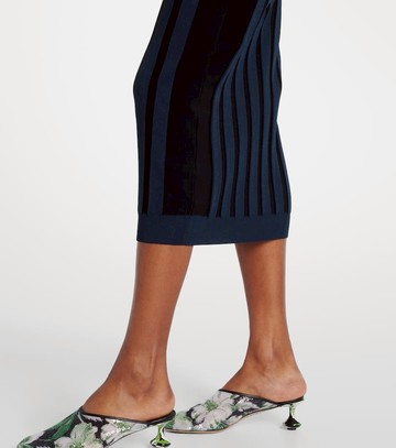 Loewe Anagram striped maxi dress