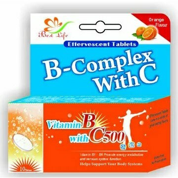 【詠晴中西藥局】Best Life 優質生活 維他命B+C發泡錠 10錠