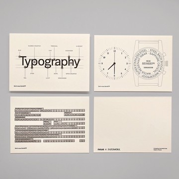 古字新生 活版印刷明信片