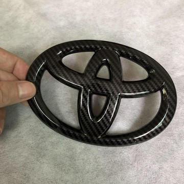 臺灣出貨🎊豐田車標貼凱美瑞銳志卡羅拉雷凌亞洲龍RAV4漢蘭達方向盤標改裝貼大減價🎁