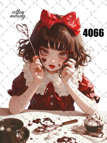 original sticker no.4066 人物貼紙 原創貼紙 原創人物貼紙 裝飾貼紙 cotton melody