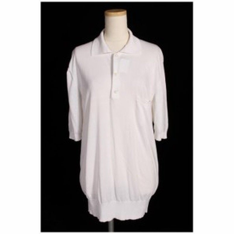 中古 セヤ Seya 17ss ワンピース ポロシャツワンピ ミニ チュニック 半袖 S 白 ホワイト Hn0427 レディース 通販 Lineポイント最大1 0 Get Lineショッピング