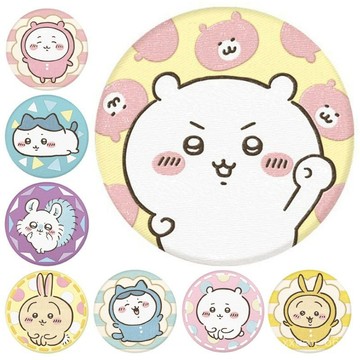 新店補貼！限時💖chiikawa萬代係列新品刺繡吧唧 小八烏薩奇 徽章鏡子鑰匙扣 週邊