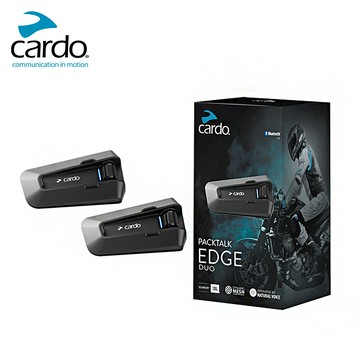 cardo packtalk edge 安全帽通訊藍牙耳機雙入