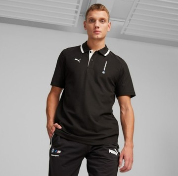 PUMA 短T BMW系列 MMS 黑 短袖 POLO衫 男 62415401