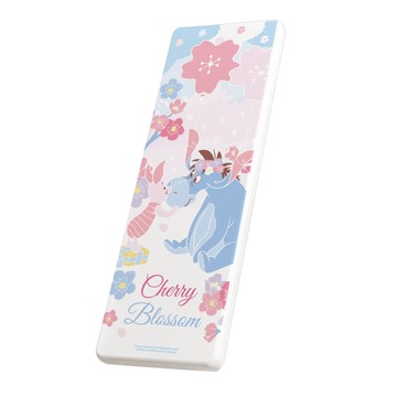 台灣製造 正版授權 迪士尼櫻花 硬式珪藻土洗漱墊_直-小豬屹耳_廠商直送