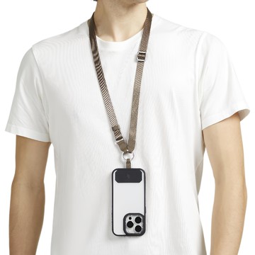 LOJEL ILOJ 手機背帶式掛繩 EDC-NS  灰色  1條