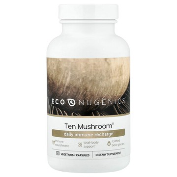 Econugenics, Ten Mushroom，120 粒素食膠囊