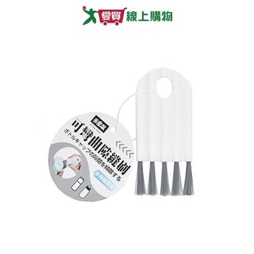 多麼潔 可彎曲隙縫刷 刷子 鍵盤刷 杯蓋刷 奶瓶刷【愛買】