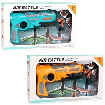 泡沫彈射飛機 滑翔飛機 泡沫飛機 空戰對決 男孩玩具槍 可彈射連發 飛機槍cf150510