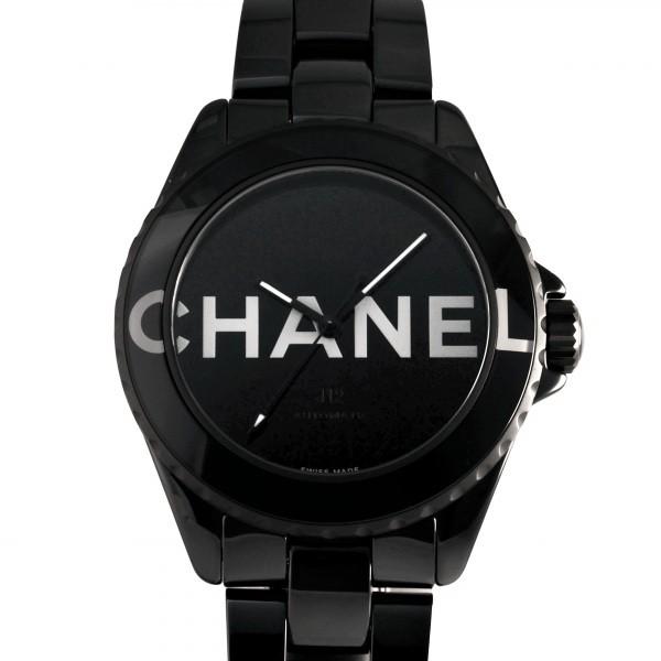 シャネル CHANEL H7418 ブラック メンズ 腕時計