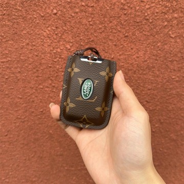 🔥LAND ROVER 鑰匙套 荒原路華鑰匙套 DEFENDER DISCOVERY 真皮鑰匙套 老花皮皮套 鑰匙包