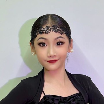拉丁舞比賽專用頭飾專業發帶女摩登舞國標舞配飾發飾兒童舞蹈用品