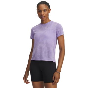 【UNDER ARMOUR】UA 女 Launch Jacquard 短袖T-Shirt_6005096-538