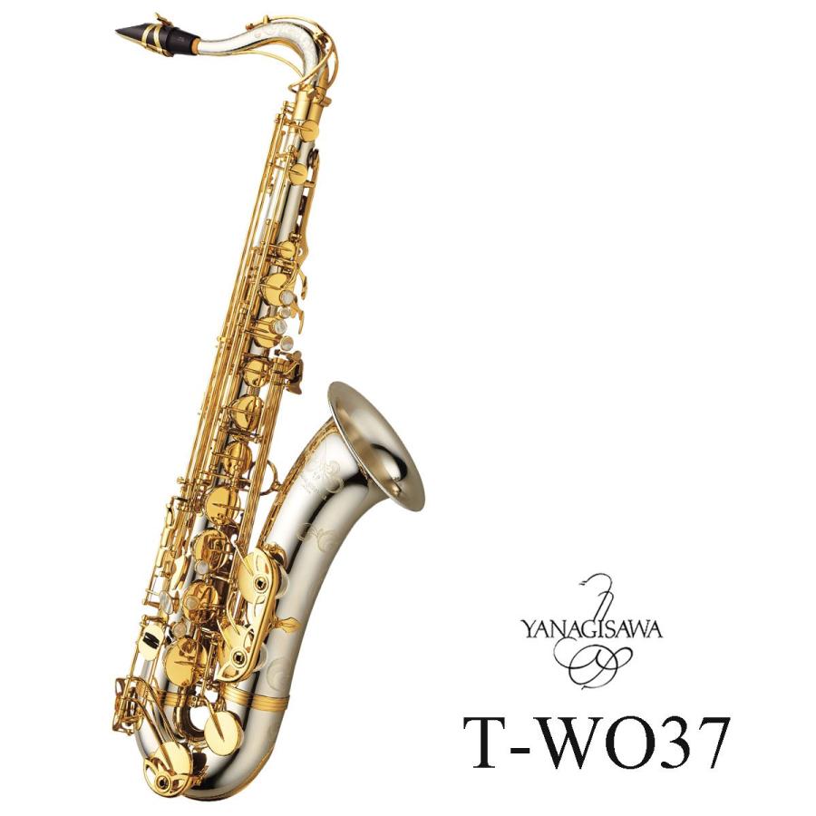 Yanagisawa TENOR SAXOPHONE ヤナギサワ テナーサックス スターリングシルバー製 ラッカー仕上げ T-WO37