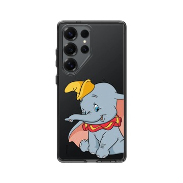 Galaxy S25 Ultra Clear 酷墨灰 - 迪士尼-經典系列 Disney Classics - 小飛象 Dumbo - Cute