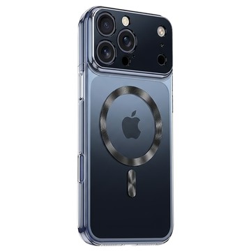 bebehome 極淨全透磁吸手機殼 支援MagSafe  黑色  iPhone 17 Pro