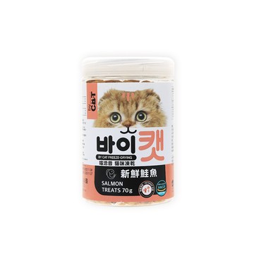 喵洽普 貓咪凍乾零食-鮭魚  70g